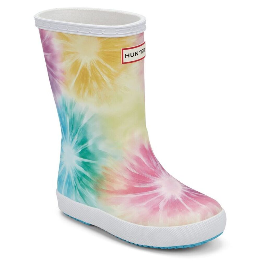 Hunter First Classic Rubber Rain Boot, White